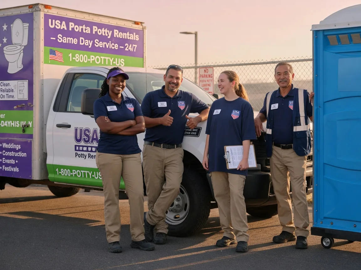 Porta Potty Rental company in Enid, MS